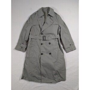 American Apparel USMC All-Weather Trench Coat with Belt and Liner